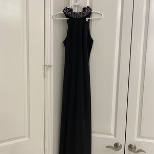 Beautiful black elegant dress.